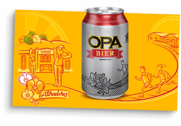 lata OPA BIER bairro atiradores joinville