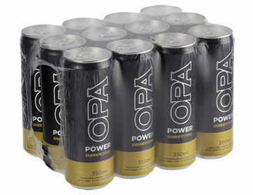 Latas OPA POWER Energy Drink