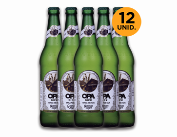 Garrafas OPA BIER German Lager 600ml / Dúzias Catálogo