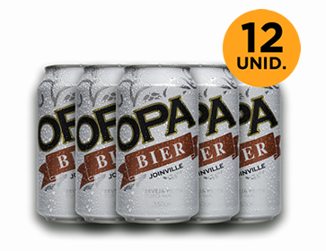 Latas OPA BIER Pilsen 350ml / Dúzias Catálogo