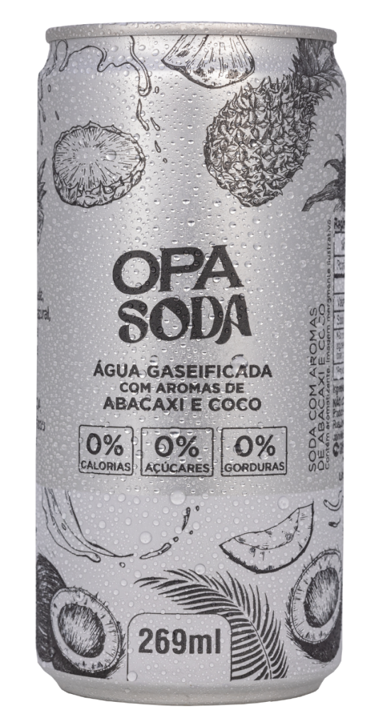 OPA Soda Abacaxi e Coco