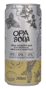 OPA Soda Abacaxi e Hortelã