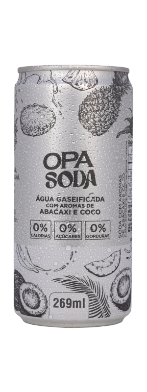 OPA Soda Abacaxi e Coco