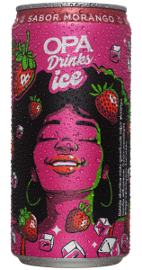 OPA Drinks Ice Morango