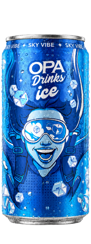 OPA Drinks Ice Sky Vibe